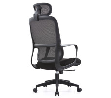 Кресло SPARX Loki HR Black/Black черный/черный