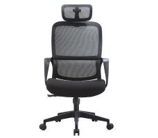 Кресло SPARX Loki HR Black/Black черный/черный