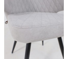 Стул поворотный Rob-R1 b20 silver lux/черный