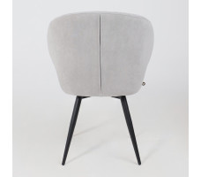Стул поворотный Rob-R1 b20 silver lux/черный