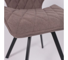 Стул поворотный Rafael M-R 360 b05 latte lux/черный