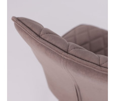 Стул поворотный Rafael M-R 360 b05 latte lux/черный