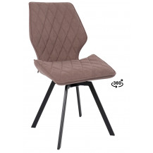 Стул поворотный Rafael M-R 360 b05 latte lux/черный Стул поворотный Rafael M-R 360 b05 latte lux/черный
