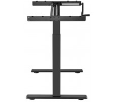 Стол с регулируемой высотой Manual Desk Compact Fr Black 138*80*1,8 см