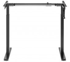Стол с регулируемой высотой Manual Desk Compact Fr Black 138*80*1,8 см