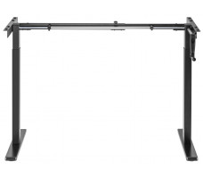 Стол с регулируемой высотой Manual Desk Compact Fr Black 138*80*1,8 см