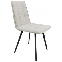 Стул  Гальваник Рица лофт Catania Ivory / черный