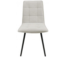 Стул  Гальваник Рица лофт Catania Ivory / черный