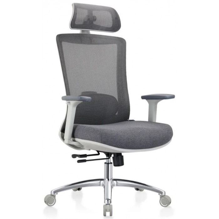 Креслo Evolution ERGO PRIME Grey серый