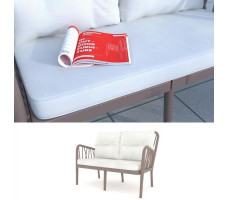 Диван двухместный Gala Sofa капучино