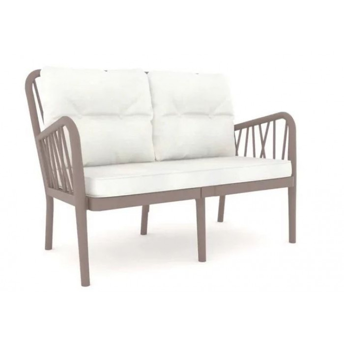Диван двухместный Gala Sofa капучино