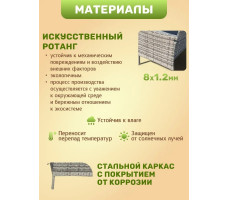 Комплект садовой мебели Sundays XS-RTS011C