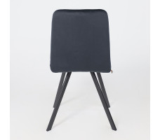 Стул Rommy d24 black lux/черный
