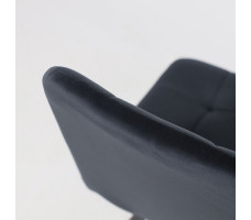 Стул Rommy d24 black lux/черный