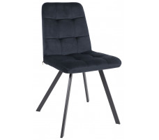 Стул Rommy d24 black lux/черный