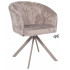 Стул поворотный SHELLY-R 360 m04 GREY BEIGE LUX/капучино