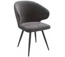 Стул поворотный Rob-R1 b28 antracite lux/черный