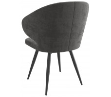 Стул поворотный Rob-R1 b28 antracite lux/черный