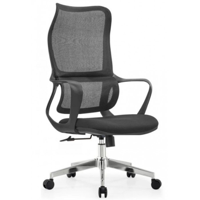 Кресло SitUp LATI-H chrome (сетка Black/Black)