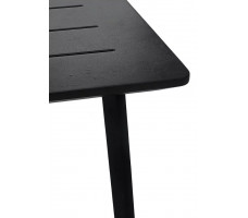Стол уличный Metal Outdoor черный