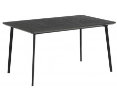 Стол уличный Metal Outdoor черный