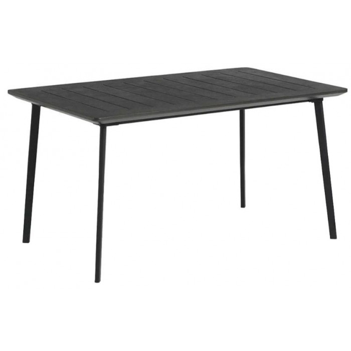Стол уличный Metal Outdoor черный