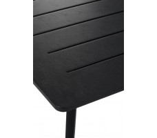 Стол уличный Metal Outdoor черный