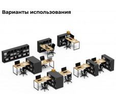 Тумба Crafto Норма 02 графит
