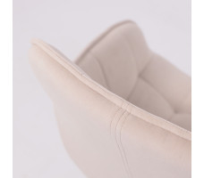 Стул поворотный Romeo 360 b03 CREAM LUX/капучино