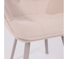 Стул поворотный Romeo 360 b03 CREAM LUX/капучино