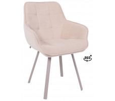 Стул поворотный Romeo 360 b03 CREAM LUX/капучино