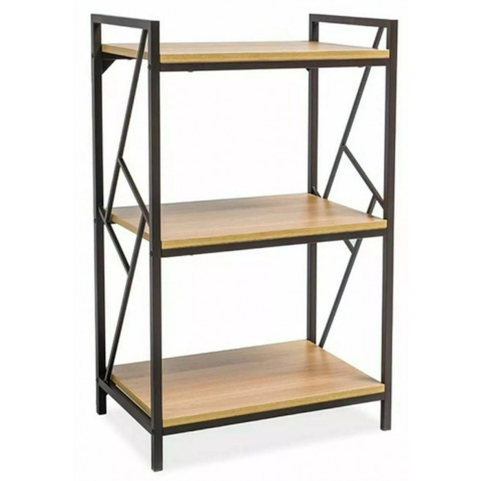Стеллаж SIGNAL TABLO R3 60*40*99 дуб/темно-коричневый