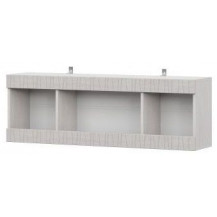 Полка настенная SV-МЕБЕЛЬ (МС Гамма 20 К) (1200) серия №4 ясень анкор светлый Полка настенная SV-МЕБЕЛЬ (МС Гамма 20 К) (1200) серия №4 ясень анкор светлый