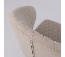 Стул ROB b03 cream lux/черный