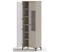 Шкаф Domenica REG1D1W 70*41*199 глиняный серый