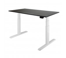 Стол с регулируемой высотой Unique Ergo Desk White 138*80*1,8 см (столешница ЛДСП)