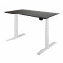 Стол с регулируемой высотой Unique Ergo Desk White 138*80*1,8 см (столешница ЛДСП)