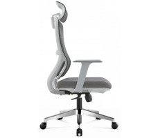 Кресло SitUp POINT LUX GREY chrome (сетка Grey/Grey)