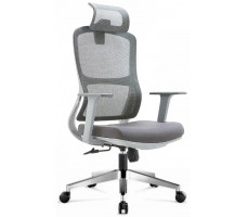 Кресло SitUp POINT LUX GREY chrome (сетка Grey/Grey)
