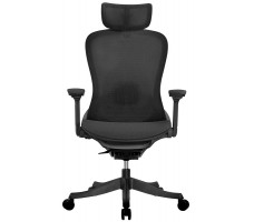 Кресло SPARX Enigma Plus (Энигма Плюс) Black/Black черный/черный