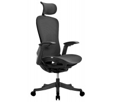 Кресло SPARX Enigma Plus (Энигма Плюс) Black/Black черный/черный