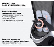 Кресло SPARX Enigma Plus (Энигма Плюс) Black/Black черный/черный