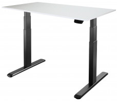 Стол с регулируемой высотой Ergo Desk Prime Black 120*65*1,8