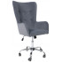 Кресло BELLA (Белла) XL Kiton 713 Graphite велюр/графит