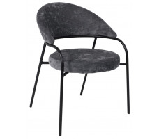 Стул Алвест AV 350 антрацитовый шенилл Римини 14/черный
