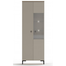 Шкаф Domenica REG1D1W 70*41*199 глиняный серый (с подсветкой) Шкаф Domenica REG1D1W 70*41*199 глиняный серый (с подсветкой)