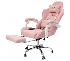 Вибромассажное кресло Calviano Amarone Pink plush ткань розовый