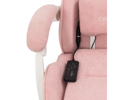 Вибромассажное кресло Calviano Amarone Pink plush ткань розовый