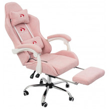 Вибромассажное кресло Calviano Amarone Pink plush ткань розовый Вибромассажное кресло Calviano Amarone Pink plush ткань розовый