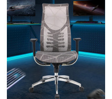 Кресло Evolution FISHBONES PRO серый